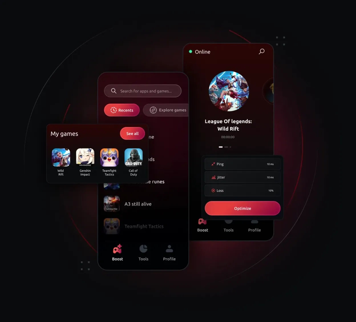 ExitLag Mobile App