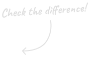 Arrow pointing to the screen