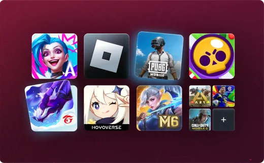 300+ games available
