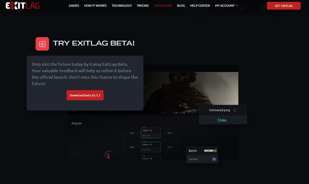 using ExitLag to play Ravendawn