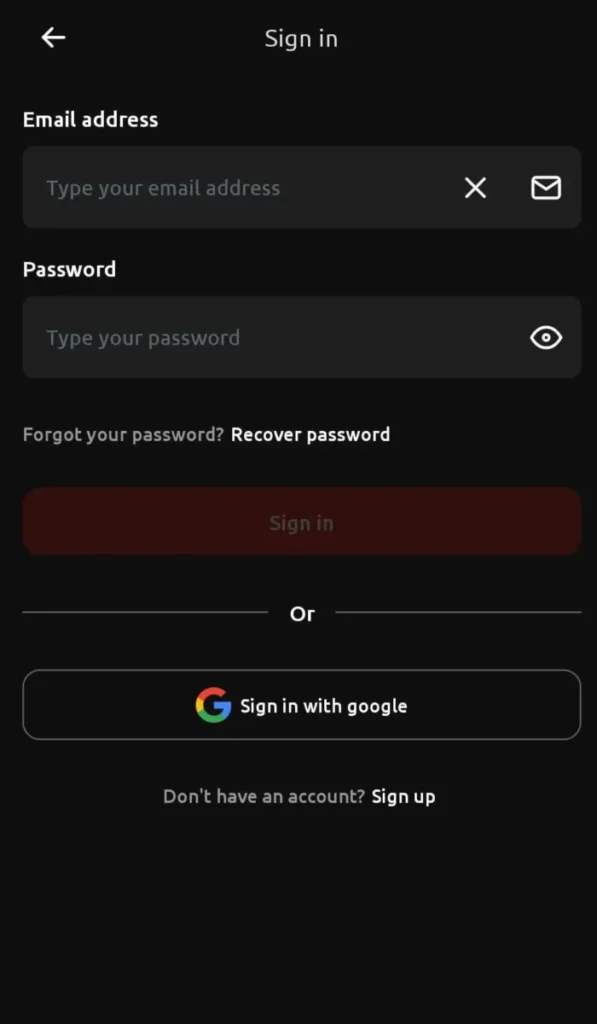 COD MObile sign-up