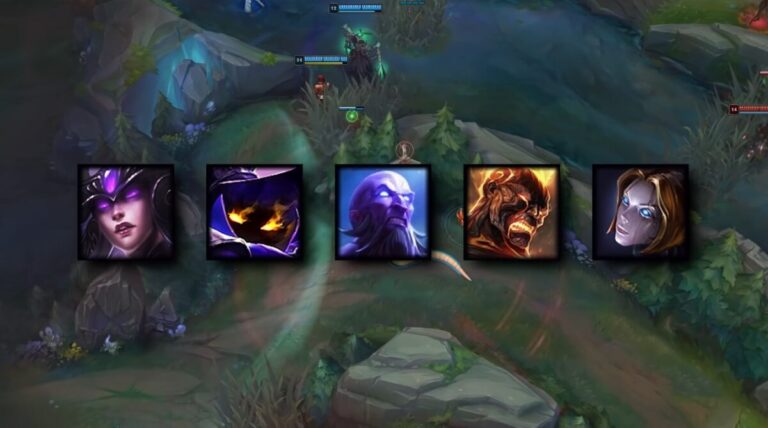 Mage Champions in League of Legends, Ryze, Syndra, Brand