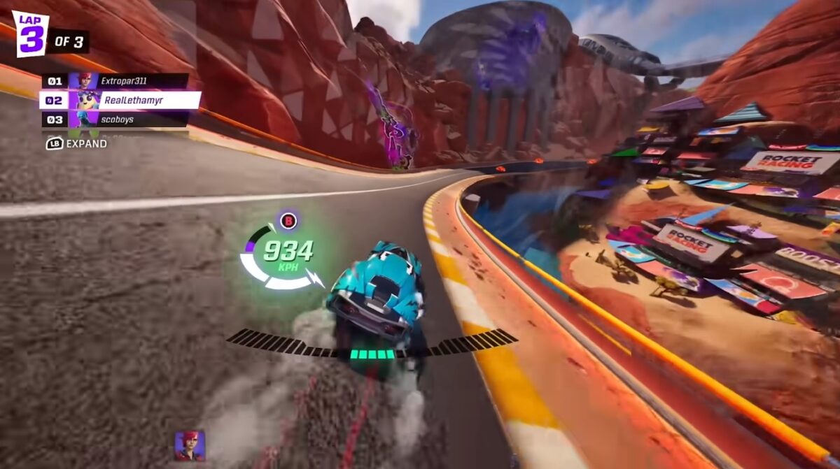 Rocket Racing Fortnite
