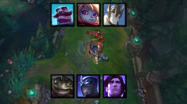 Tanks example in League of Legends