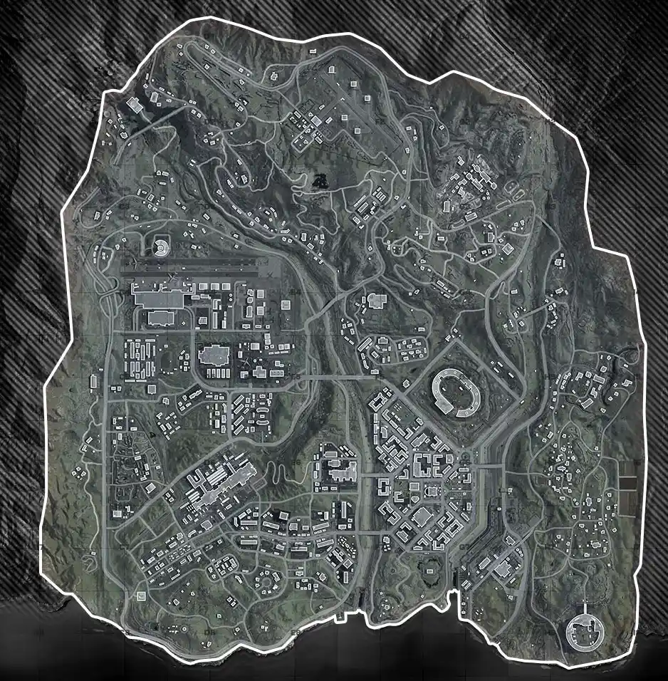 New game mode map called Verdansk in Call of Duty Warzone: Explore thrilling battlegrounds with strategic locations and intense combat.