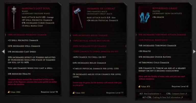 last-epoch-legendary-item