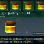 palworld high quality pal oil