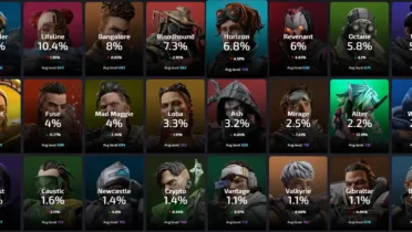 apex legends pick rates