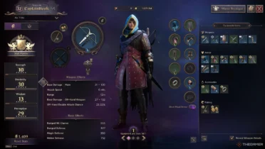 Dagger Longsword Throne and Liberty Stats
