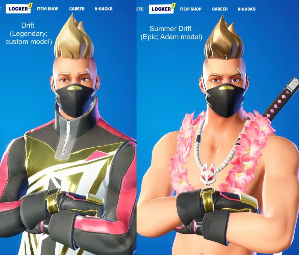 drift fortnite Drift’s companion items: Pickaxe, Back Bling, Wraps & More