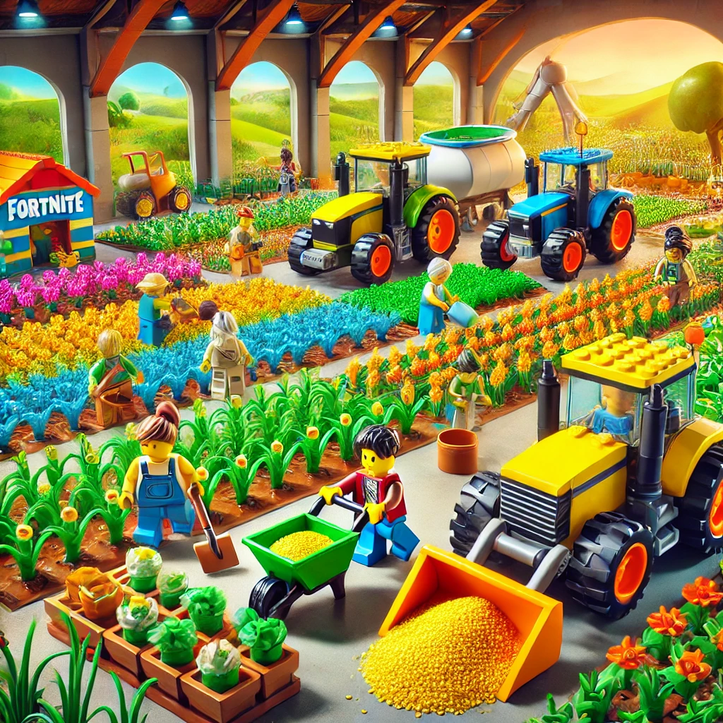 How to get Fertilizer in LEGO Fortnite