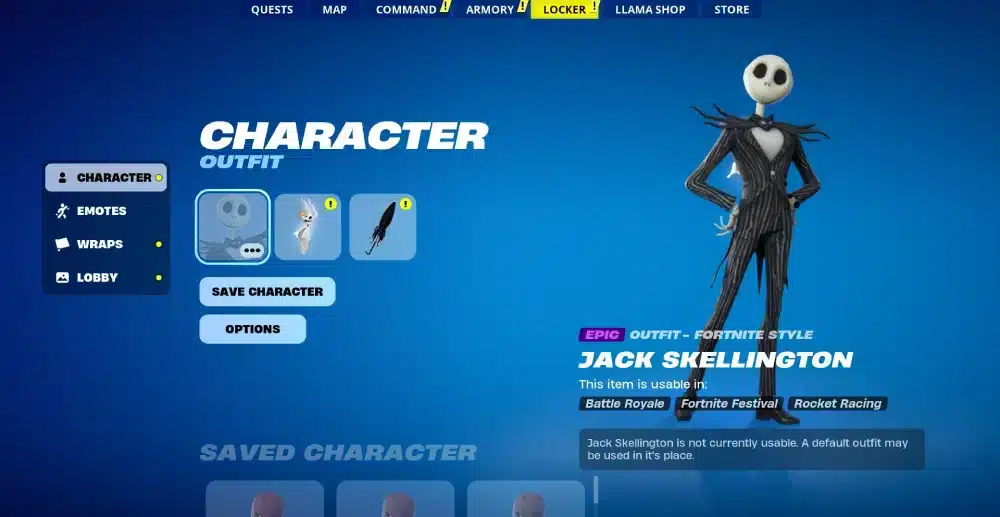 Best ways to use halloween skins in Fortnite jack skellington fortnite