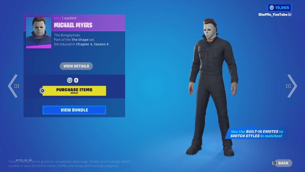 michael myers fortnite When and how can you get the Michael Myers skin