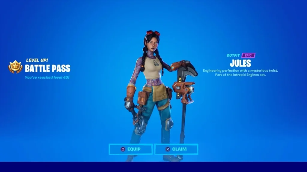 Jules Fortnite Skins and Variants