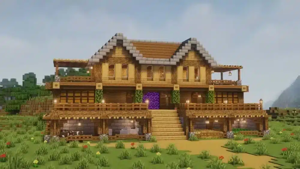 Multiplayer and PvP Protection minecraft survival house