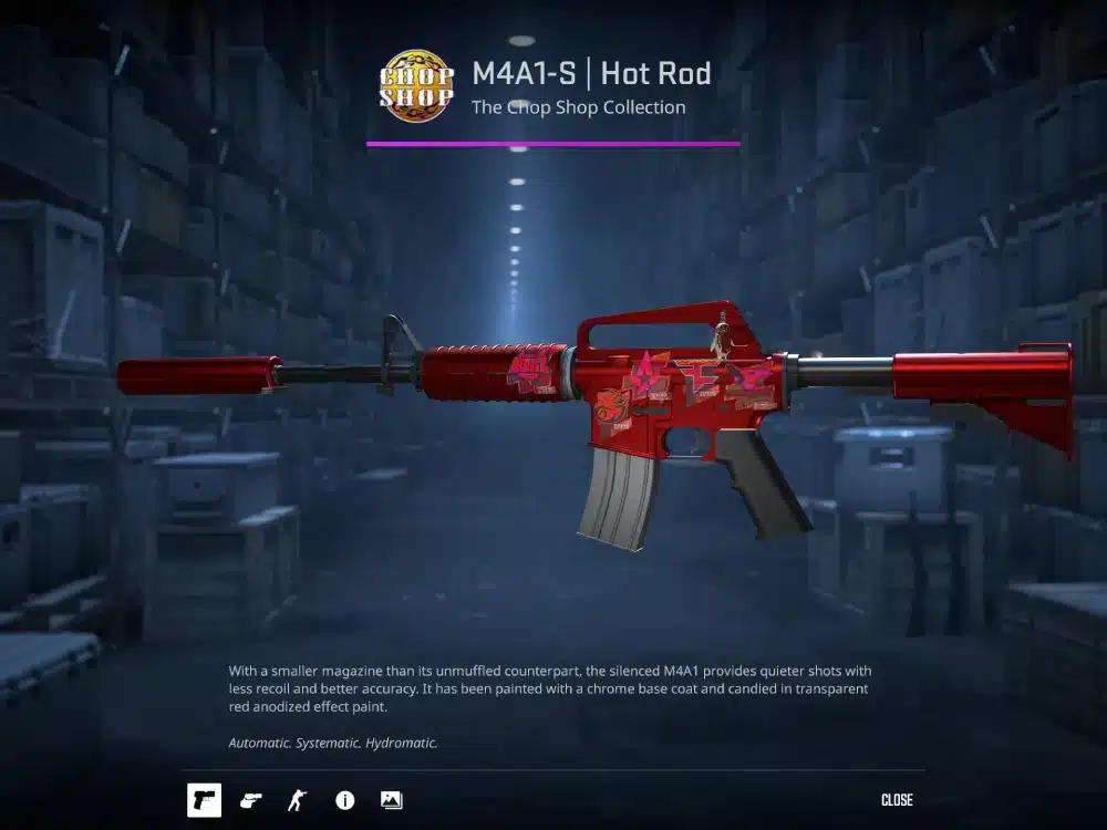 cs2 red stickers Rarity Levels in CS2 Stickers