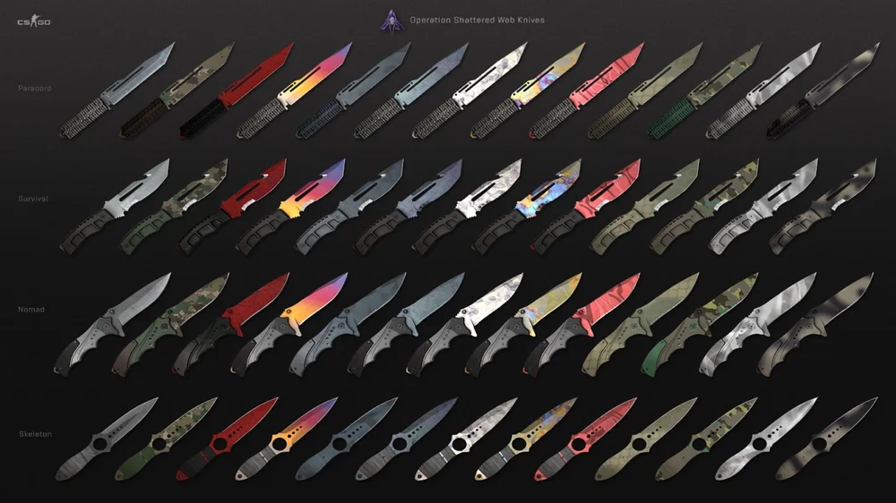 Counter Strike GO Knives Complete Guide To Skins Rarity And Values