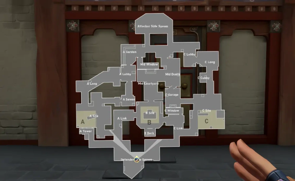 Valorant Haven map overview: the triple-site challenge