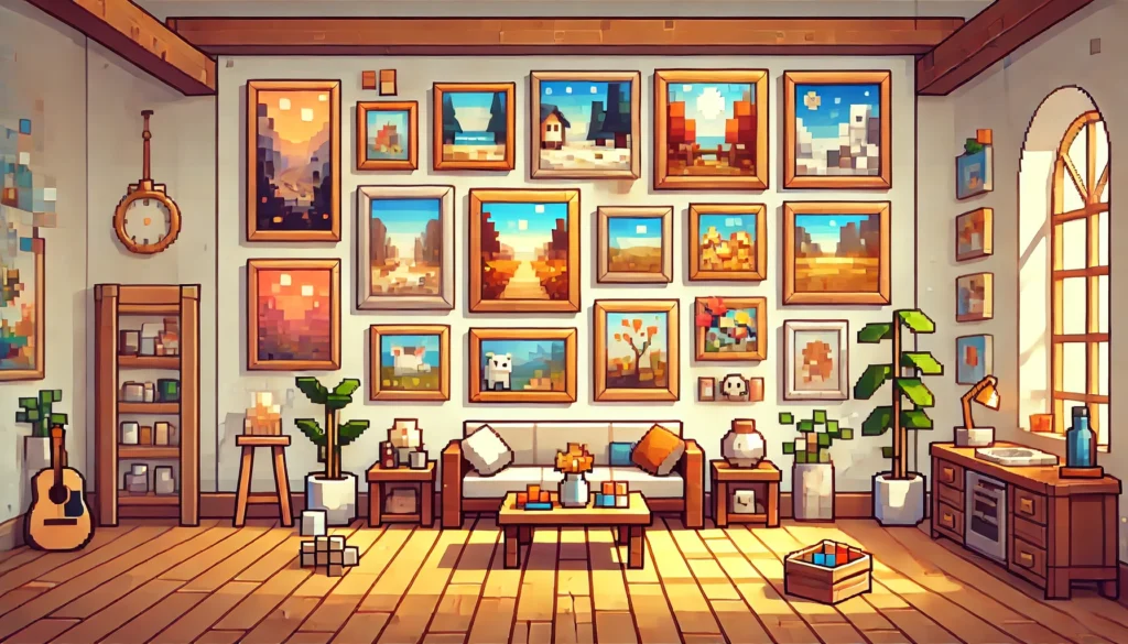 minecraft-paintings Minecraft Paintings