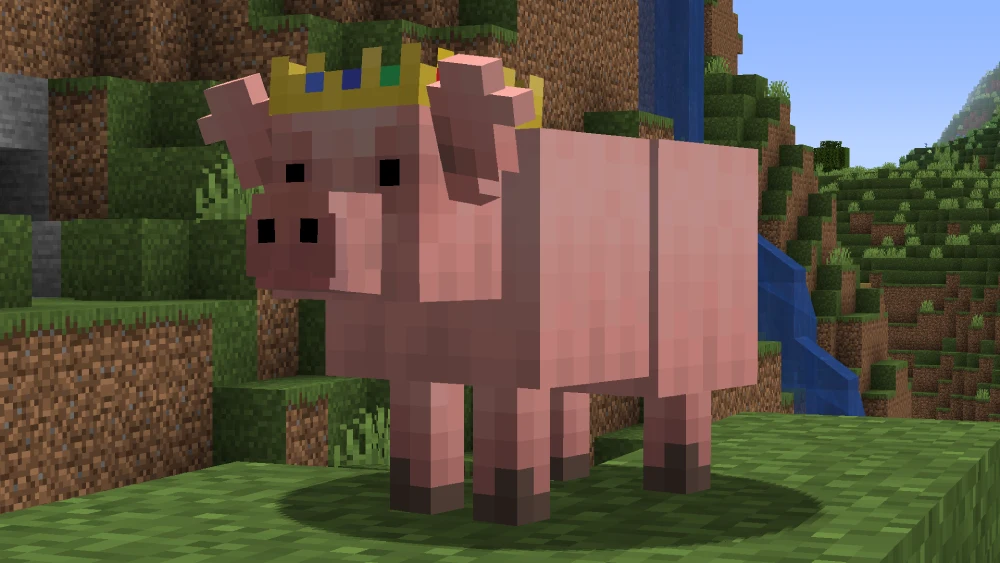 How to Ride and Control Minecraft Pigs