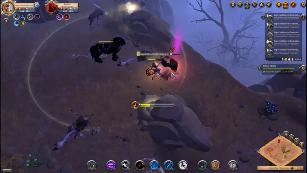 How to Whisper to Another Player in Albion Online