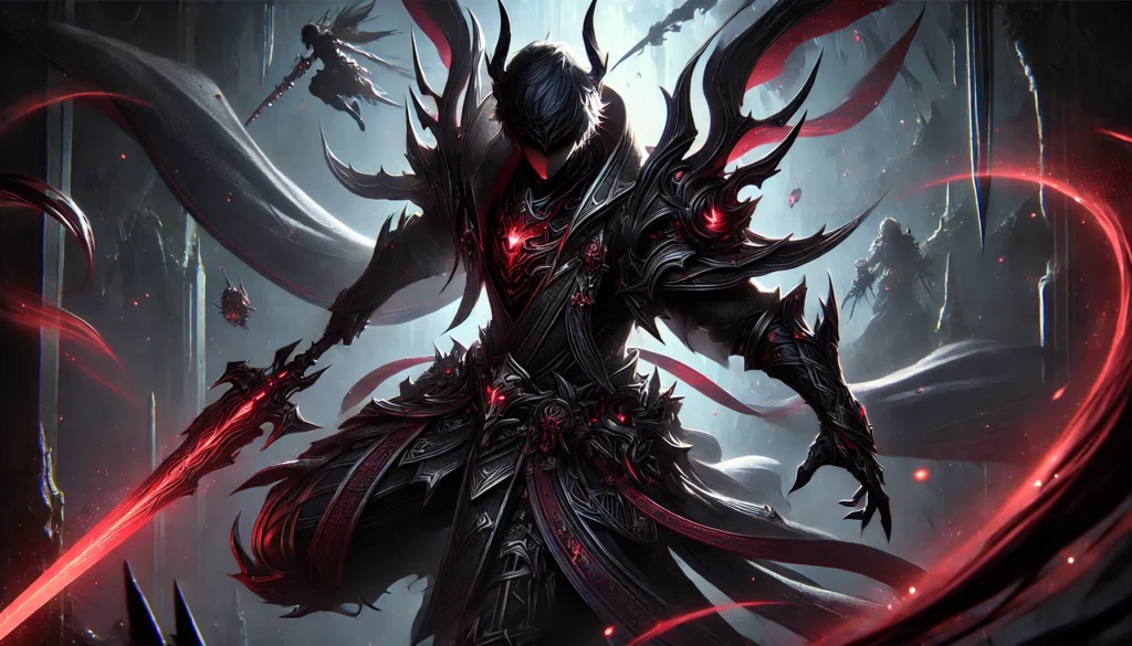 Vykas Lost Ark Black Black Red