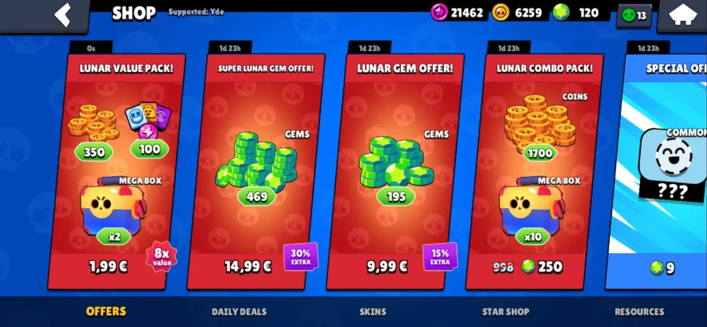 brawl stars shop What Are Today’s Brawl Stars Shop Offers?