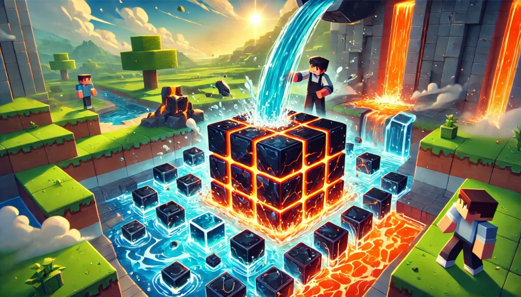 How to Make Obsidian in Minecraft