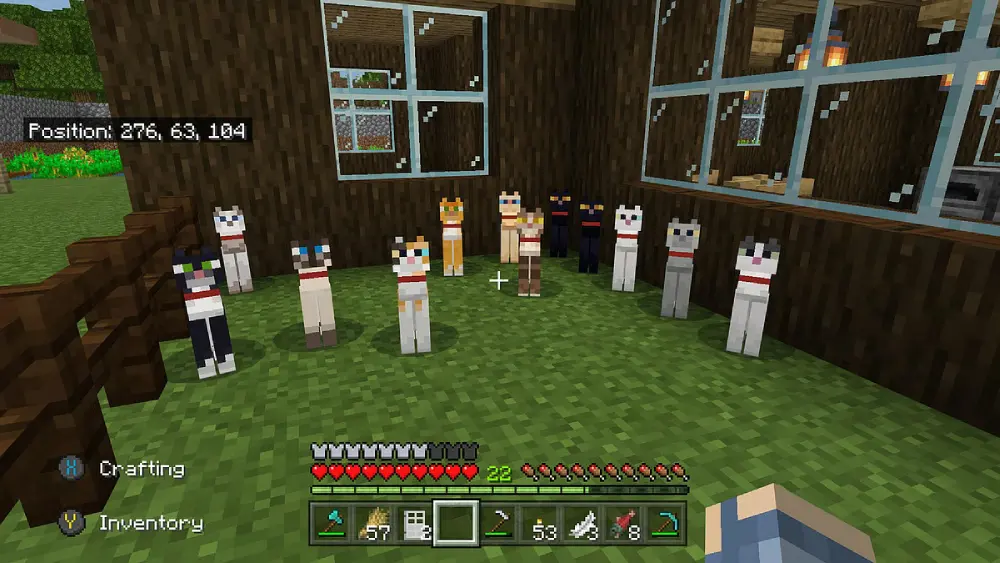 how to tame a cat in minecraft How does cat taming differ in Minecraft Bedrock, Java, and Creative Mode