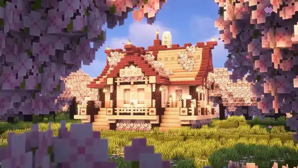 How do you make a Minecraft Japanese village?