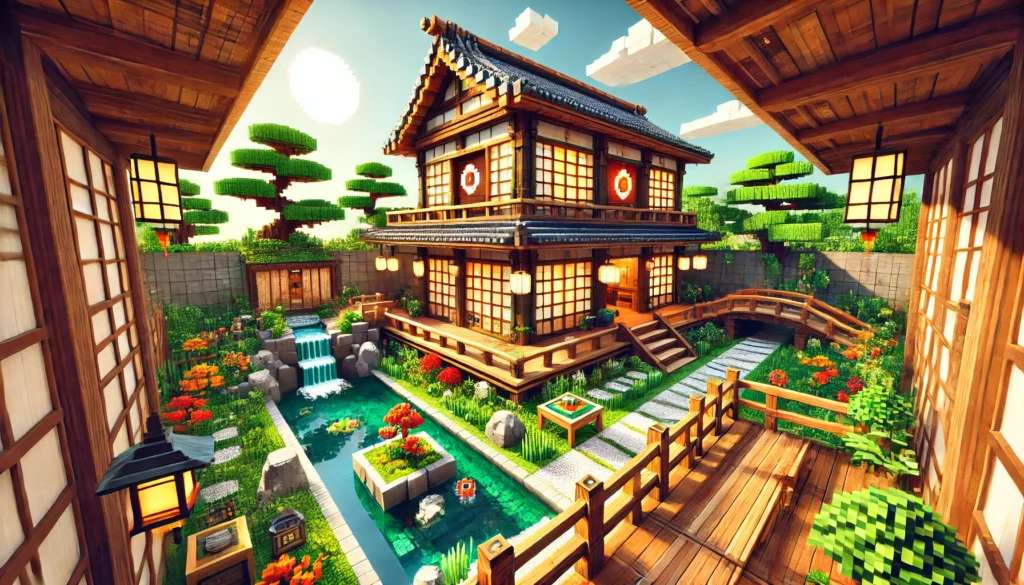 minecraft-japanese-house Minecraft Japanese House