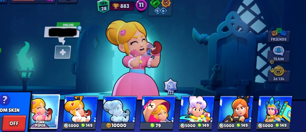 piper brawl stars Abilities and Playstyle