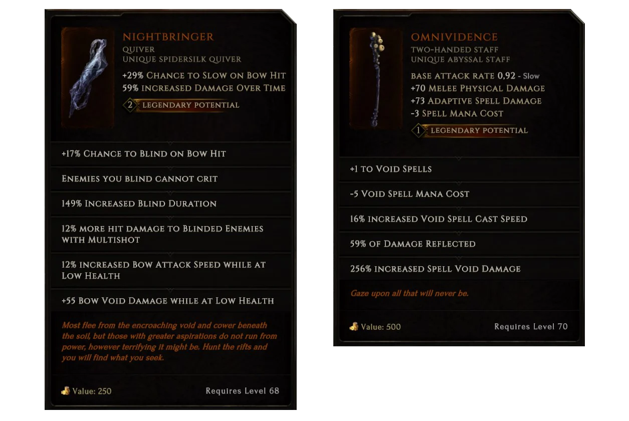 Last Epoch Legendary Potential​: Gear Mastery and Gameplay Enhancements