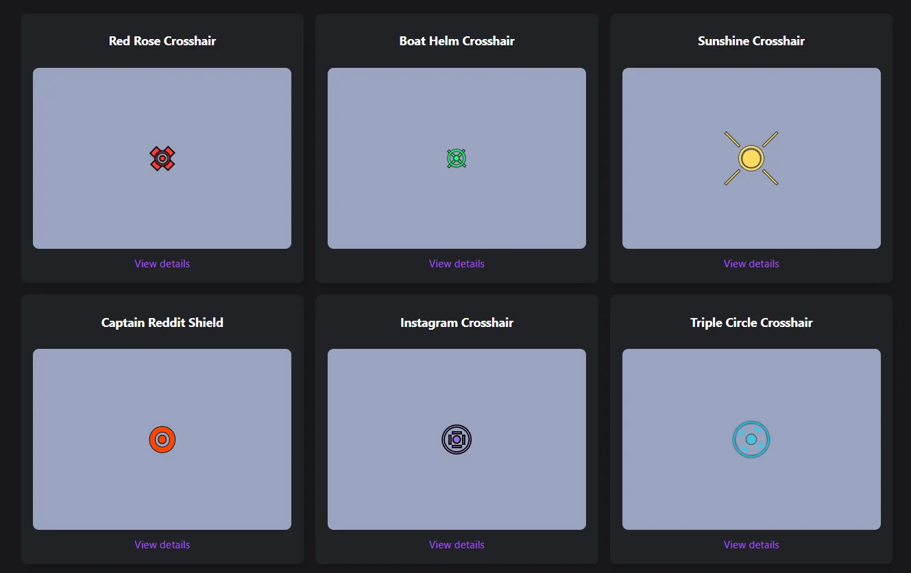 Marvel Rivals Crosshair