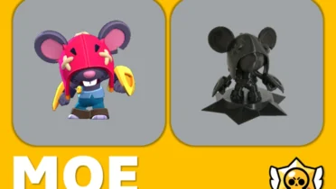 Action figure Moe Brawl Stars 3D model: where to find & print