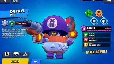 The Best Build for Darryl in Brawl Stars