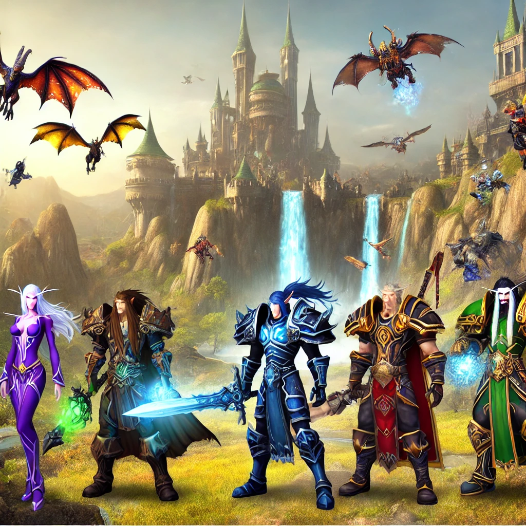 Похожие на WoW игры с ExitLag