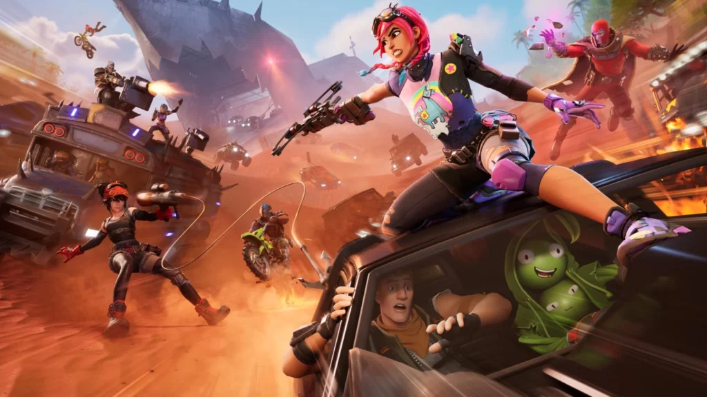 как войти в аккаунт Fortnite