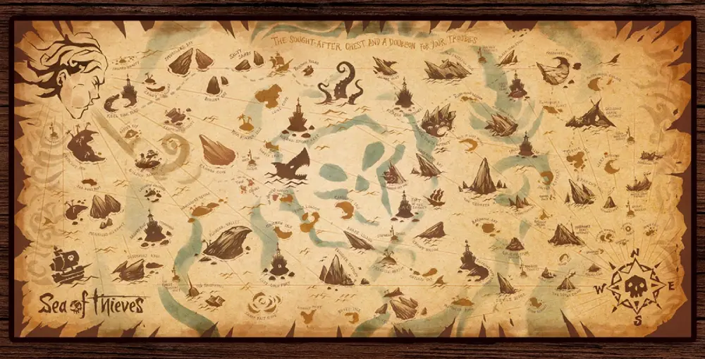 Sea of Thieves Map Guide 2025: Every Icon, Island, and Hidden Secret Explained
