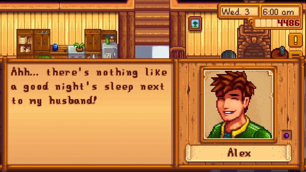 what does alex like in stardew valley