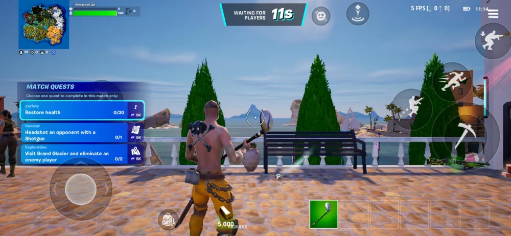 Fortnite на мобильном