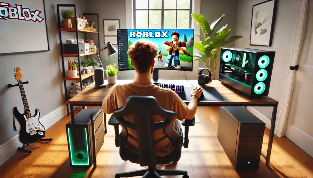 excluir conta do Roblox
