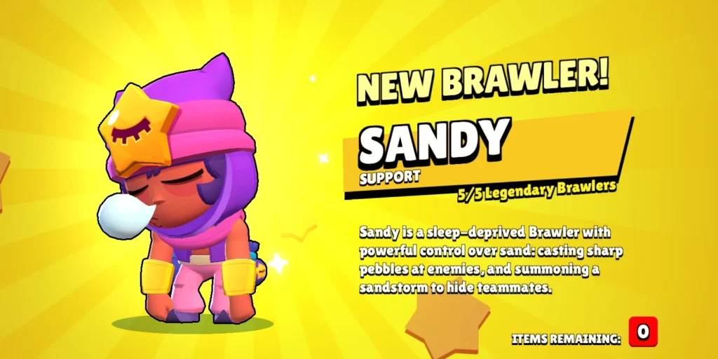 Sandy Brawl Stars