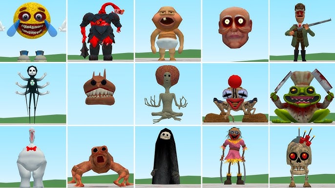 all repo monsters