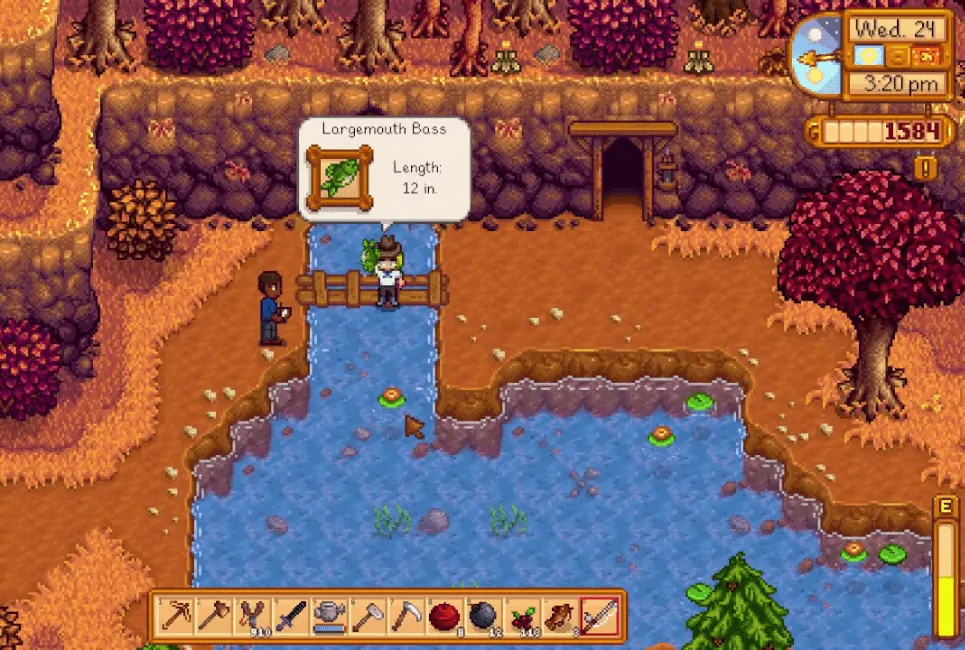 Окунь большого рта в Stardew Valley: полное руководство по ловле