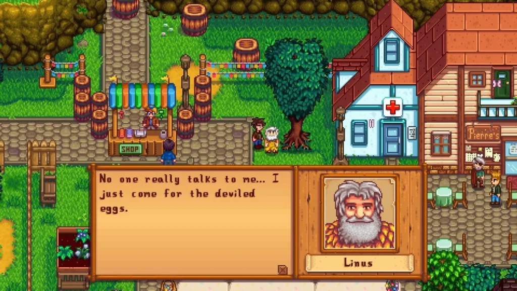 stardew valley linus basket