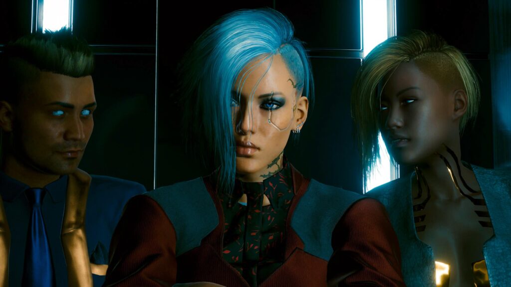 Cyberpunk 2077 characters