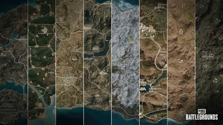 PUBG: mapas ativos e rotação atual