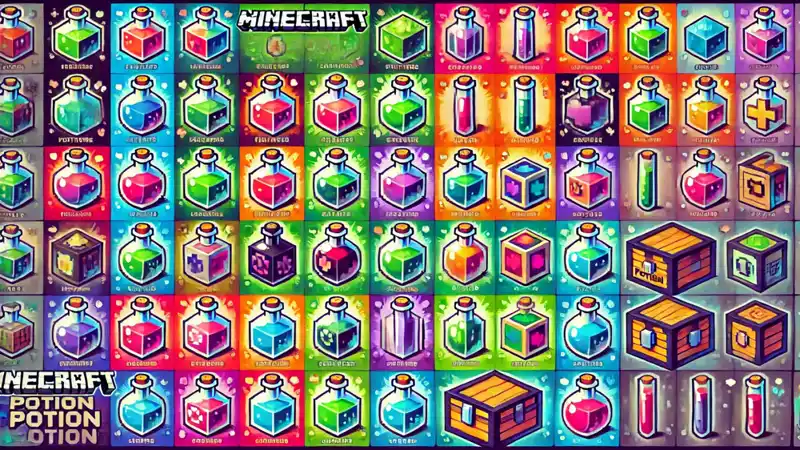 Зелья Minecraft