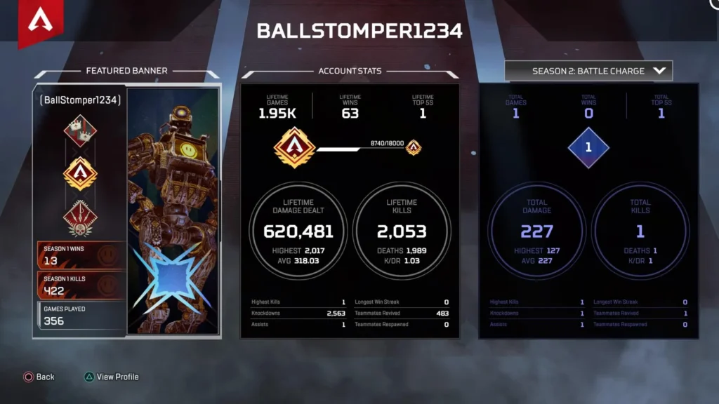 Apex Legends Tracker